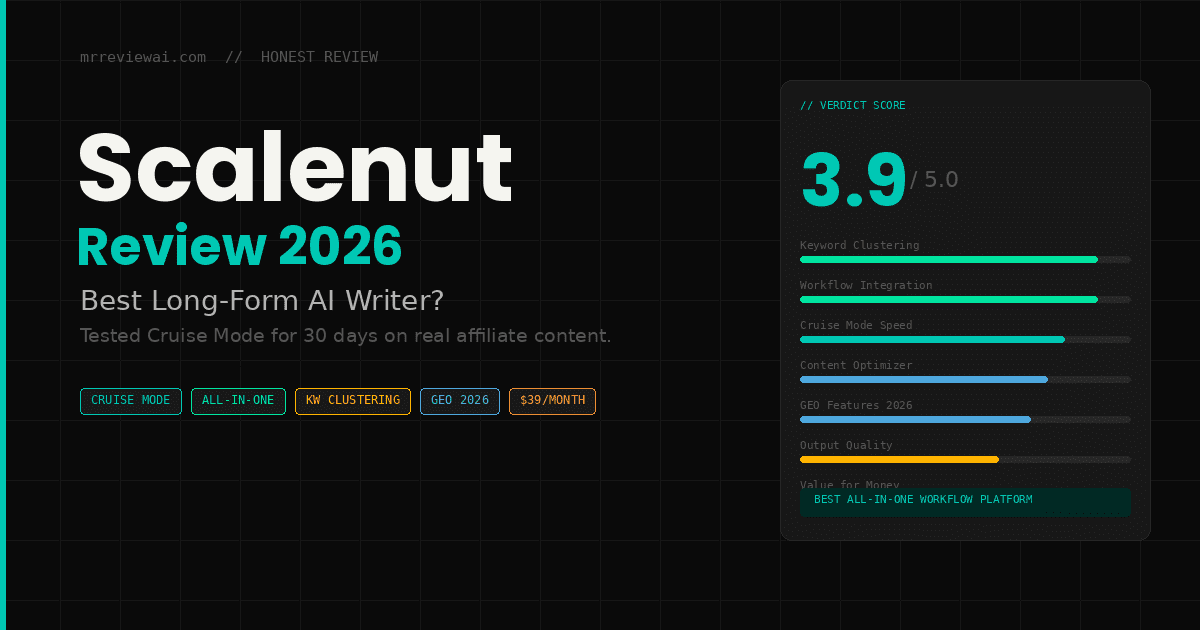 scalenut review 2026 best long form ai writer honest verdict