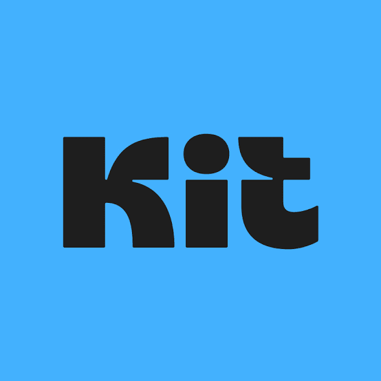 Kit.com vs Mailchimp logo